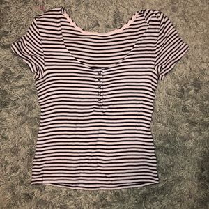 striped t-shirt